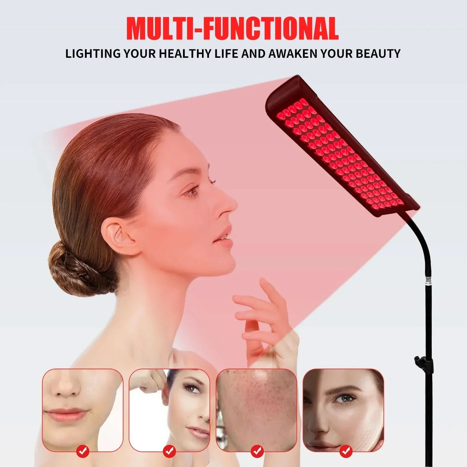 Red Light Therapy Panel Lamp