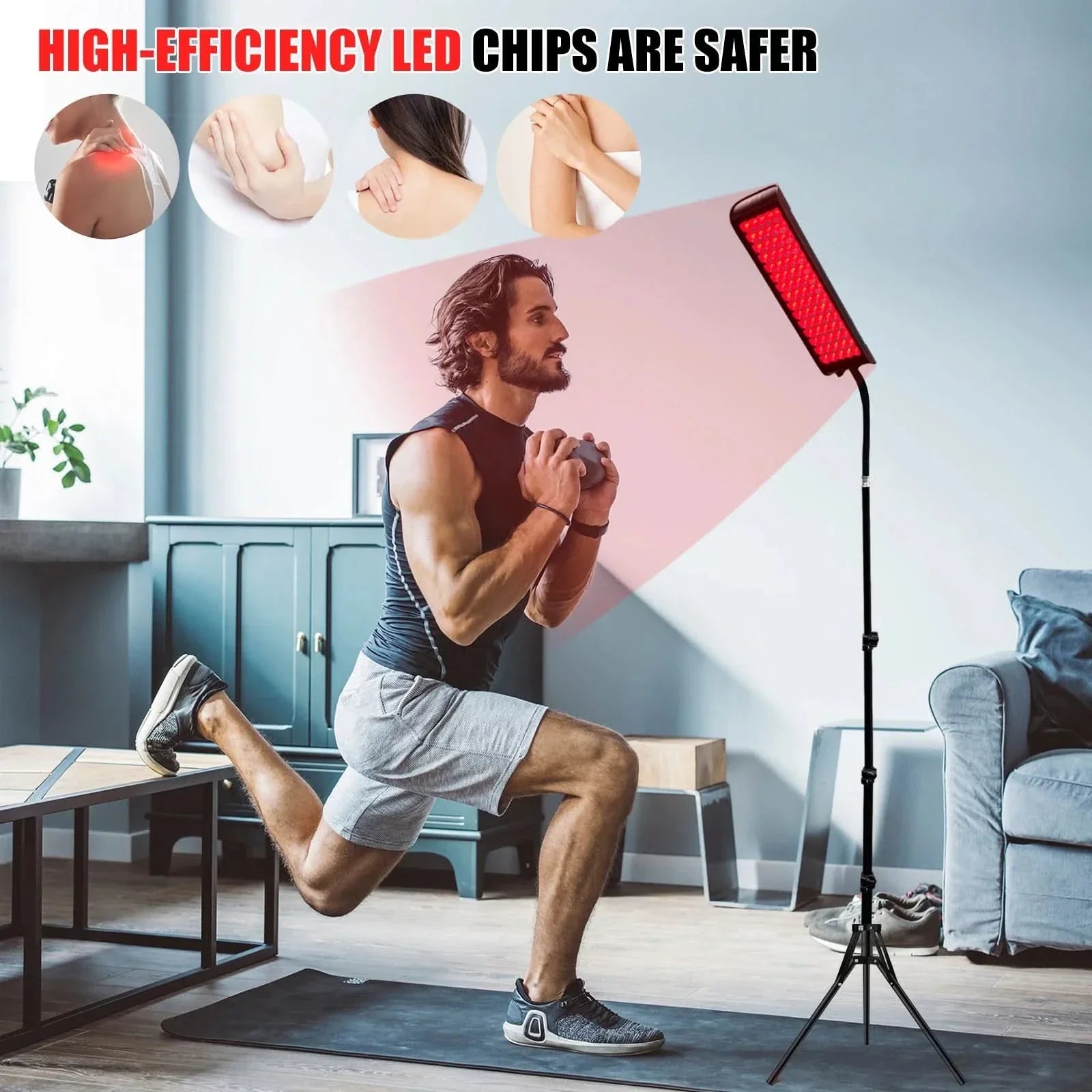 Red Light Therapy Panel Lamp